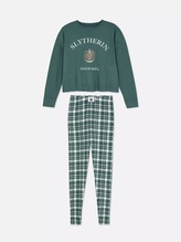 Pyžamo dámské kolejní - Zmijozel, Harry Potter Velikost: XL