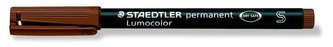 Permanentní popisovač "Lumocolor 313 S", hnědá, 0,4 mm, OHP, STAEDTLER