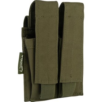 Sumka na 2 pistolové zásobníky ZELENÁ