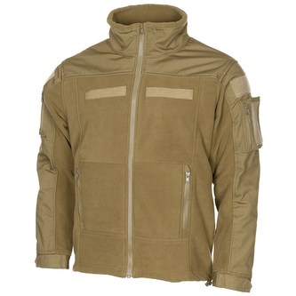 Bunda taktická fleece COMBAT COYOTE vel.3XL