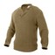 Svetr US WWII mechanik repro KHAKI vel.3XL