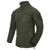 Mikina funkční fleece ALPHA TACTICAL ZELENÁ vel.XL