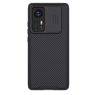 Nillkin CamShield PRO Zadní Kryt pro Xiaomi 12/12X Black Nillkin CamShield PRO Zadní Kryt pro Xiaomi 12/12X Black