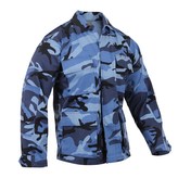 Blůza US typ BDU SKY BLUE CAMO vel.XL