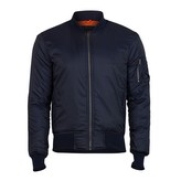 Bunda BOMBER MA1 basic TMAVĚ MODRÁ vel.S