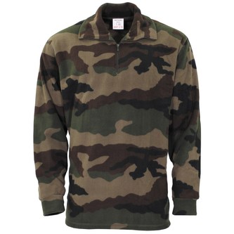 Mikina francouzská FLEECE maskovaná CCE vel.120