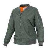 Bunda dámská bomber MA1 FLIGHT SAGE ZELENÁ vel.XL