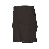 Kraťasy TRU BDU rip-stop ČERNÉ