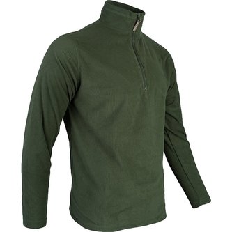 Mikina lehká FLEECE ZELENÁ vel.M