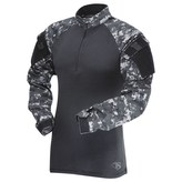 Košile taktická COMBAT TRU 1/4 ZIP URBAN DIGITAL/ČERNÁ vel.XL-R