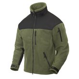 Bunda CLASSIC ARMY WINDBLOCKER ZELENÁ/ČERNÁ vel.XS