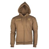 Mikina TACTICAL se zipem DARK COYOTE vel.XL