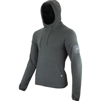 Mikina klokanka s kapucí FLEECE TITANIUM vel.M