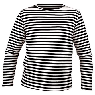 Triko námořnické MARINE dl.rukáv ČERNÉ vel.3XL