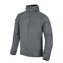 Mikina ALPHA FLEECE s kapucí ŠEDÁ vel.3XL