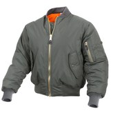 Bunda bomber ENHANCED MA1 FLIGHT SAGE vel.3XL