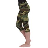 Legíny dámské WORKOUT 3/4 s kapsami WOODLAND vel.XL