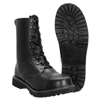 Boty BW PILOT s kožíškem ČERNÉ vel.45