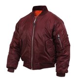 Bunda ULTRA FORCE MA1 FLIGHT MAROON vel.M
