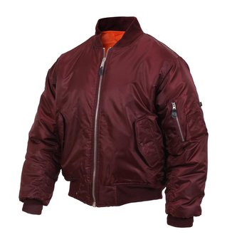 Bunda ULTRA FORCE MA1 FLIGHT MAROON vel.M