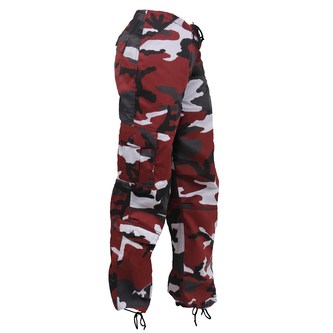 Kalhoty dámské PARATROOPER RED CAMO vel.S