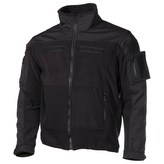 Bunda taktická fleece COMBAT ČERNÁ vel.S