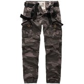 Kalhoty PREMIUM SLIMMY BLACK CAMO vel.M
