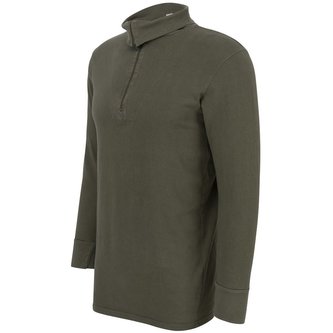 Triko BW s rolákem na zip ZELENÉ použité