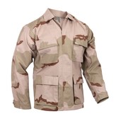 Blůza US typ BDU rip-stop 3-COL DESERT vel.L