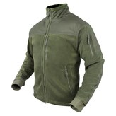 Bunda ALPHA MICRO FLEECE ZELENÁ vel.L
