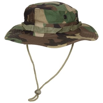 Klobouk US GI rip-stop WOODLAND vel.XL