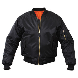 Bunda ULTRA FORCE MA1 FLIGHT ČERNÁ vel.8XL