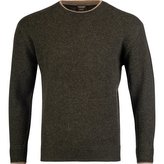 Svetr ASHCOMBE jehněčí vlna ZELENÝ vel.3XL
