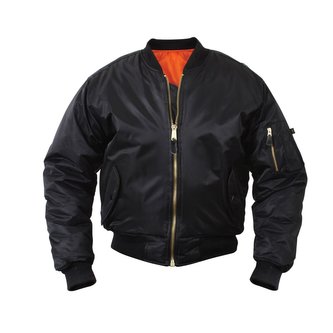 Bunda dětská MA1 FLIGHT ČERNÁ vel.S