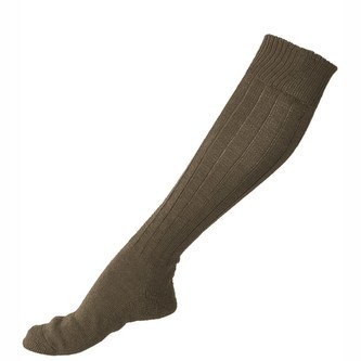 Podkolenky BW pletené ZELENÉ vel.46-48