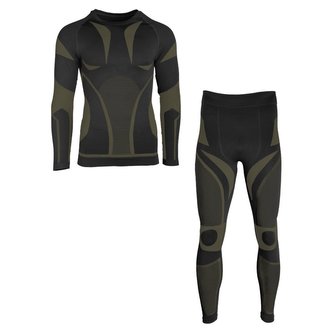 Komplet funkční PERFORMANCE spodky a triko ČERNÝ vel.L/XL