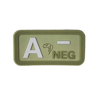 Nášivka KREV plast velcro A- VCAM