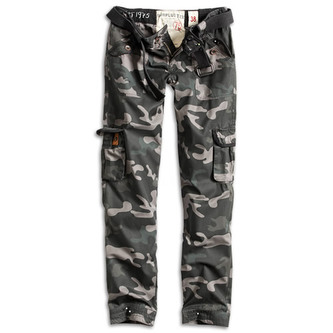 Kalhoty dámské PREMIUM SLIMMY BLACK CAMO vel.XXL/42