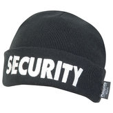 Čepice pletená SECURITY ZIMNÍ ČERNÁ
