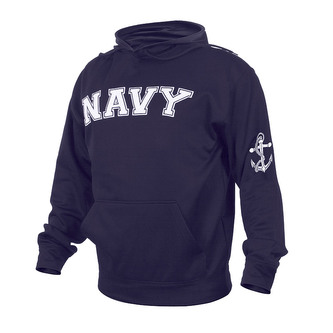 Mikina NAVY s kapucí MODRÁ vel.XL
