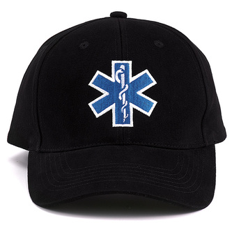 Čepice baseball E.M.S. ČERNÁ