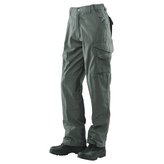 Kalhoty 24-7 TACTICAL bavlna ZELENÉ vel.38/34