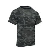 Triko Midnight BLACK CAMO vel.3XL