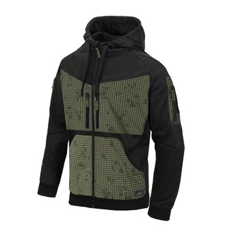 Mikina ROGUE ČERNÁ/DESERT NIGHT CAMO vel.M