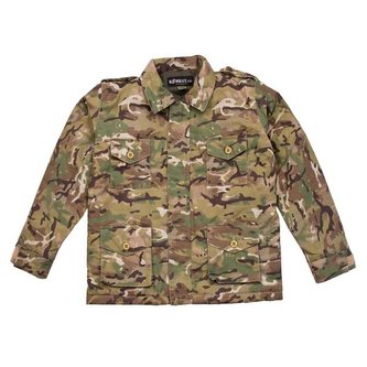 Bunda dětská zateplená maskování BTP vel.5-6