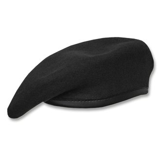 Baret vlněný BW CDO ČERNÝ vel.61