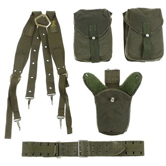 Set taktický ŠVÉDSKÝ 5 ks ZELENÝ použitý