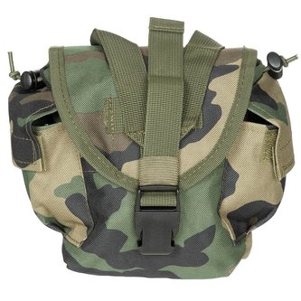 Pouzdro MOLLE pro láhev 1l/Utility WOODLAND