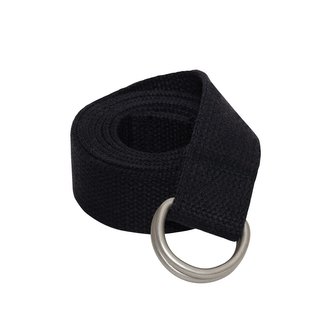 Opasek MILITARY D-RING EXPEDITION ČERNÝ vel.M (110 cm)