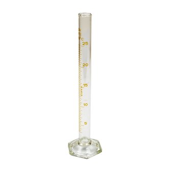 Odměrný válec skleněný 25ml STABIL KAVALIER